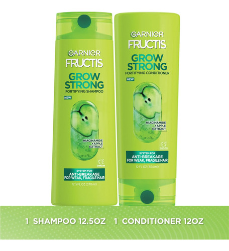 Garnier Fructis Shampoo Acondicionador Antibreakage Quebrado