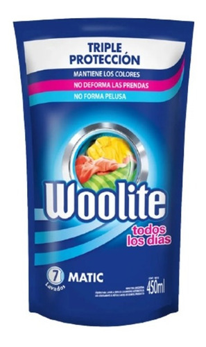 Jabón Liquido Woolite Todos Los Días 450ml