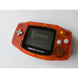 Gba Nintendo Game Boy Advance Naranja Transparente +juego