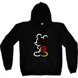 Buzo Hoodie Mickey Comic Vintage Estampado Tv Urbanoz