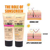 Crema De Protección Solar Corporal Y Facial, Bloqueador Sola