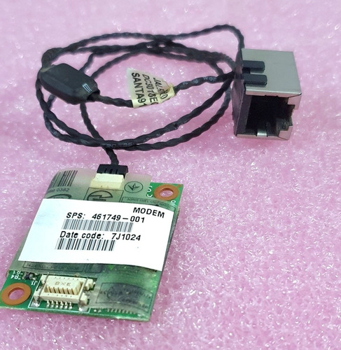 Placa Interna Modem C/cable Modulo Rj45 Hembra Compaq Cq40 