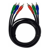 Cable Video Componente 1,8mts 3x3 Rca Dvd General Electric 