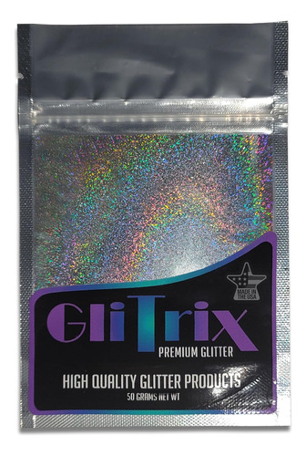 Purpurina Holográfica Microfina Glitrix, 50g 1/256». ...