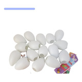 Casquinhas Ovos De Páscoa Coloridas Kit Com 30 Casquinhas