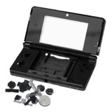 Carcasa Compatible Con Nintendo 3ds Completa Negro