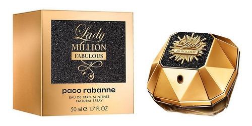 Lady Million Fabulous Paco Rabanne Edp Feminino 50ml