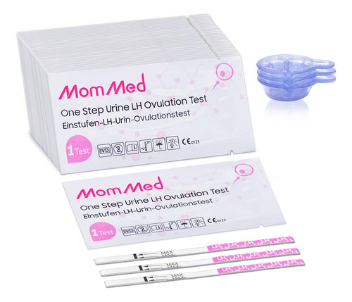 Mommed Tiras De Prueba De Ovulacion, Kit De Predictor De Ovu