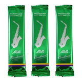 Kit C/ 3 Palhetas Vandoren Java Green Verde - Sax Alto 2,5