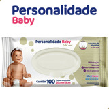 Lenço Toalha Umedecido Personalidade Baby Total Care Bebê