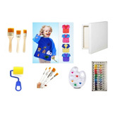 Set De Arte Para Niños Kit Para Pintar Pintura Artistica