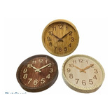 Reloj Pared 25 Cm Madera