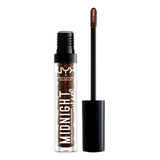 Nyx Maquillaje Profesional Midnight Chaos Brillo De Labios,.