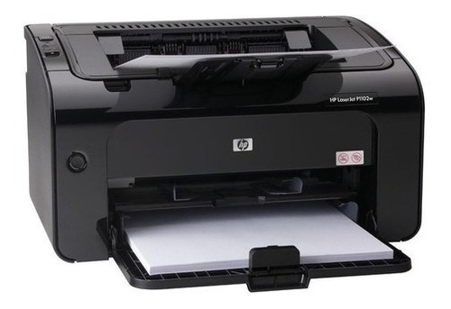 Impressora Hp Laserjet Pro P1102w Com Wifi Preta 110v Cor Preto