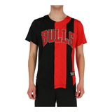 Camiseta Nba Chicago Bulls Hombre Red/black