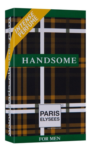 Kit Com 4 Handsome Verde Paris Elysees Masc. 100 Ml Original