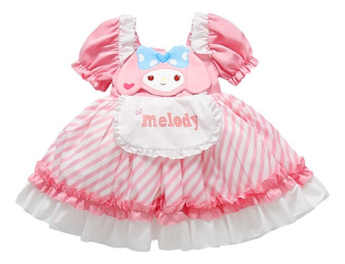 L Vestido Sanrio Melody Para Niñas, Vestido De Cumpleaños