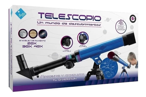 Telescopio A Luz Solar - El Duende Azul