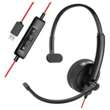 Auriculares Con Cable Usb Premium Compatible Con Pc Y Laptop