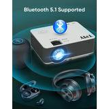 Proyector Videobeam 4k 12mil Lums Bluetooth 5.1 Wifi 5g 