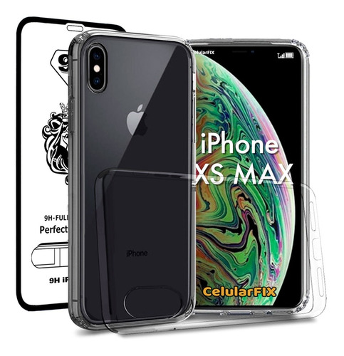 Funda Transparente P/ iPhone XS Max, Space C/ Mica