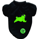 Playera Para Mascotas- Pug . Brilla En La Oscuridad