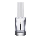 Frasco Para Esmalte 10ml De Vidro Com Tampa E Pincel 10 Unid