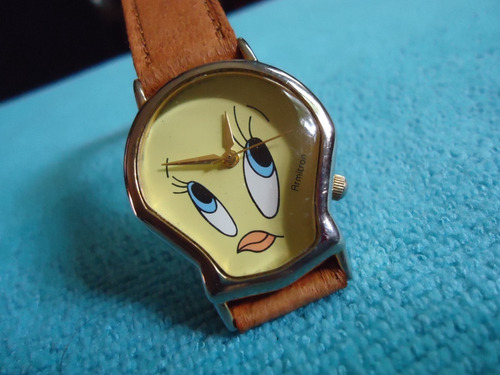 Armitron Tweety Piolin Reloj Vintage Retro Para Dama