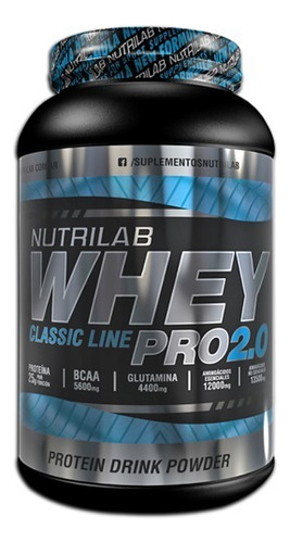 Whey Pro 1 Kilo Proteinas Nutrilab Recuperacion Y Energia