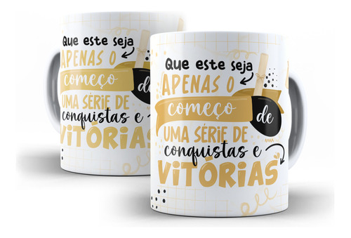 Caneca Personalizada Formatura Vitórias