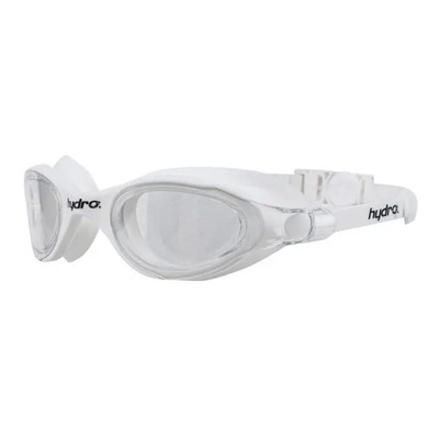Antiparras Hydro Unibody + Tapones Lente Natacion Antifog Uv Color Blanco | Mismo precio en cuotas