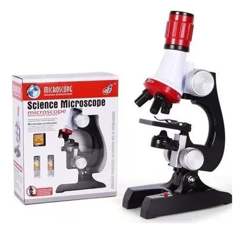 Microscopio Juguete Educativo Para Niños - Kit De Ciencia