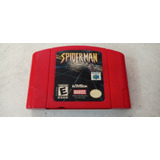 Spider-man 64 Nintendo 64 Original Usado Carcasa Roja N64