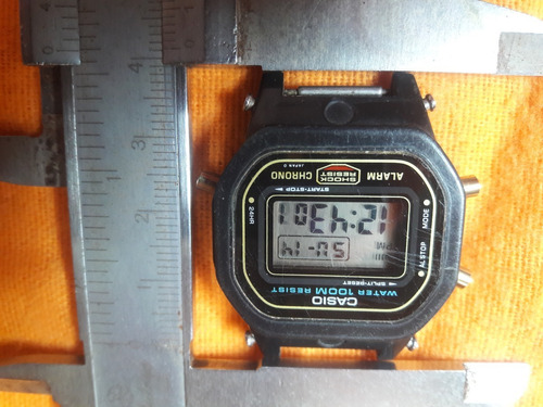 Relógio Antigo Mini G-shock Casio Dw-500 Raro Leia Descrição