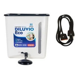 Ducha Electrica Calefon Electrico Pvc Diluvio + Cable 3 Mts