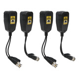 Transmisor De Vídeo Hd Anti Thunder, 4 Unidades, Power Balun