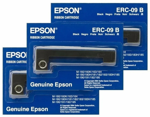 Cinta De Impresion Epson Erc-09b Color Negro /vc