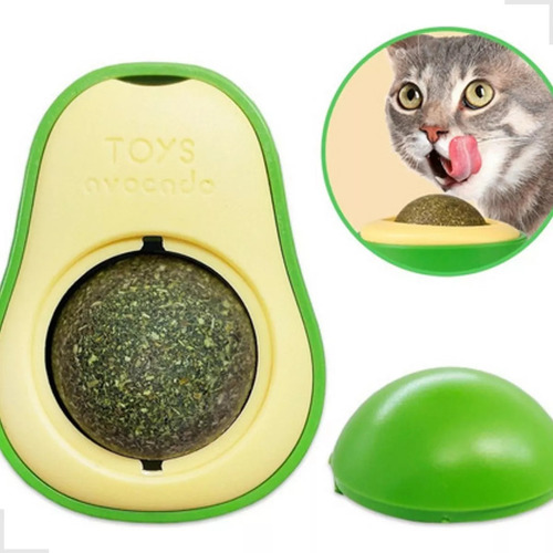 Brinquedo Para Gatos Abacate Catnip Erva Natural