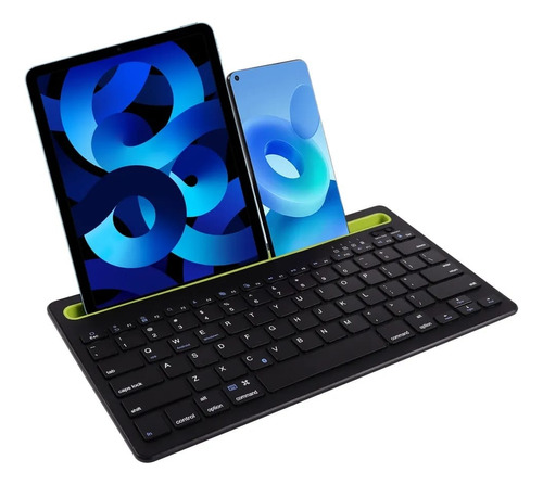 Teclado Bluetooh Recargable Inalámbrico Tablet Celular Pc 