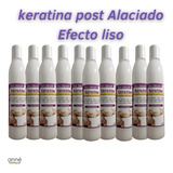 Keratina Post Alaciado Efecto Liso (10 Piezas 250ml C/u)