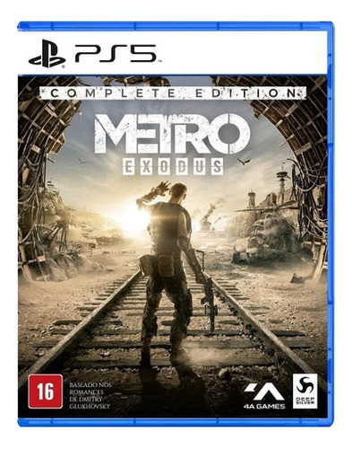 Jogo Ps5 Metro Exodus Complete Edition Fisico-lacrado