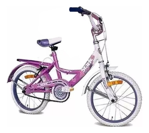 Bicicleta Stark Dama Flores Rodado 20  Mod 6096 Tio Musa