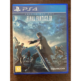 Jogo Final Fantasy Xv Edição Day One Ps 4 Mídia Física