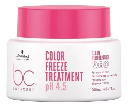 Bc Color Freeze Ph 4.5 Tratamiento Mantención Color 200ml