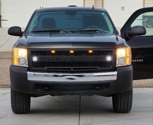 Parrilla Careta Frontal Chevrolet Silverado 07-13 Chevy Foto 2