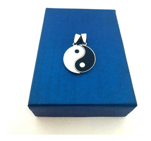 Collar Para Compartir: El Yin Y El Yang. Acero Quirúrgico