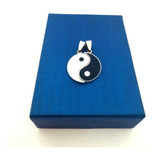 Collar Para Compartir: El Yin Y El Yang. Acero Quirúrgico
