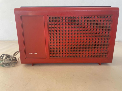 Vitrola Toca Disco Philips 523 Funcionando Para Restauro