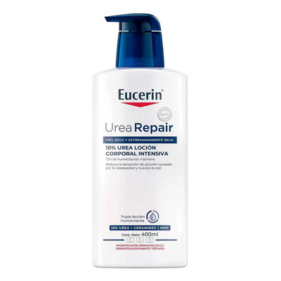 EUCERIN Loción Hidratante Corporal Urea Repair Plus 400ml, Hidratación Intensiva, Urea, Piel Seca y Muy Seca | Envío gratis