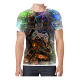 Camiseta Camisa Jogo Video Game Play 2 X Box Plastation  K14